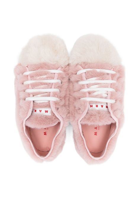 Sneakers in pelliccia sintetica MARNI KIDS | 82034/820351